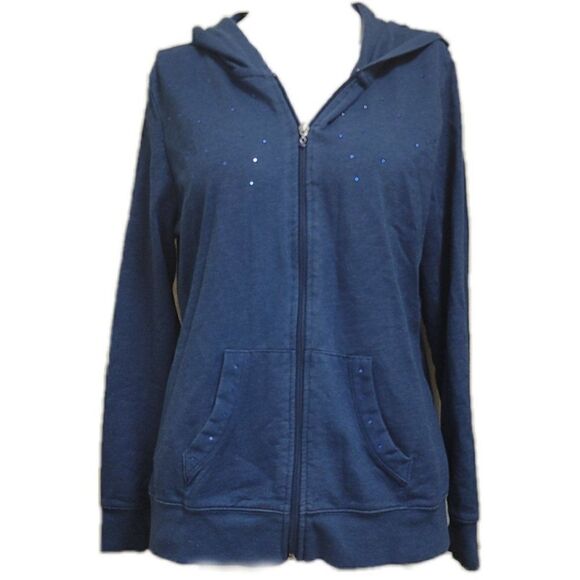 Gitano Womens extra large navy blue jacket jewels - Picture 1 of 5